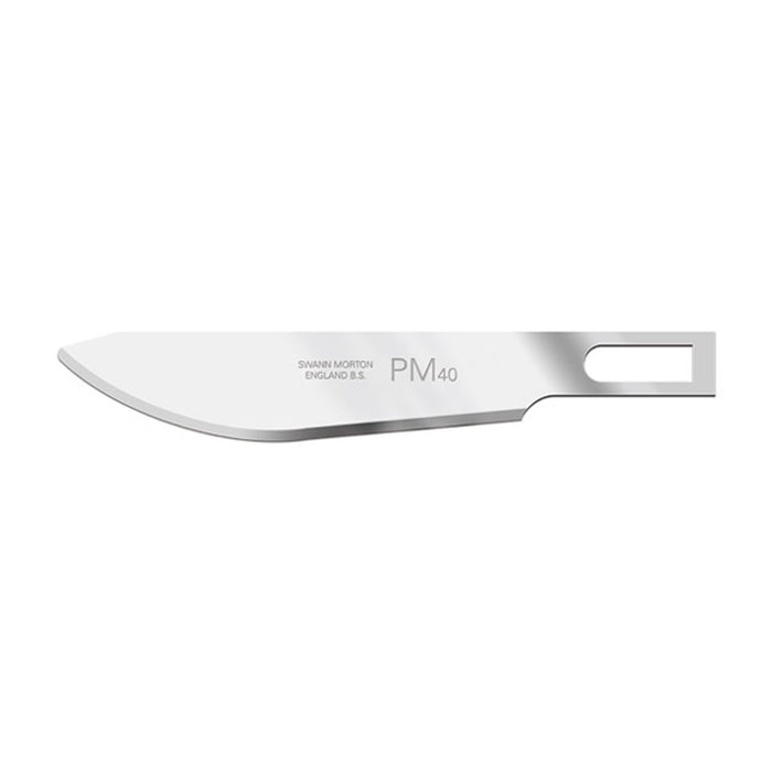 Cincinnati Surgical Company Blade, Swann Morton, Carbon Steel, Size 40, Non-Sterile, 10/bx (Drop Ship Only)