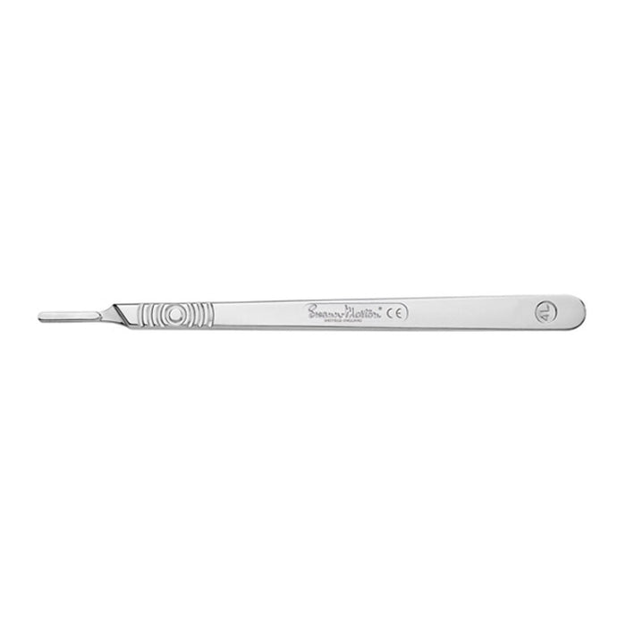 Cincinnati Surgical Company Surgical Handle, Stainless Steel, Fits Blades 18-27, Size 4, Long (Drop Ship Only)