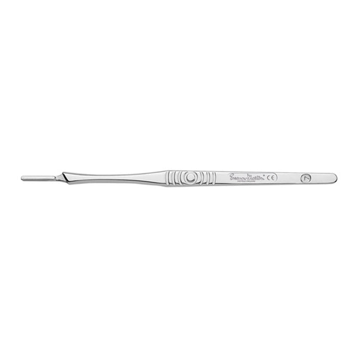 Cincinnati Surgical Company Surgical Handle, Stainless Steel, Fits Blades 6-16, Size 7 (Drop Ship Only)