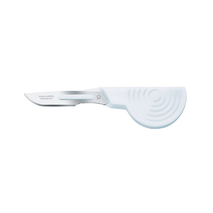 Cincinnati Surgical Company Mini Scalpel, Swann Morton, Stainless Steel, Size 10, Disposable, Non-Sterile, 100/bx (Drop Ship Only)