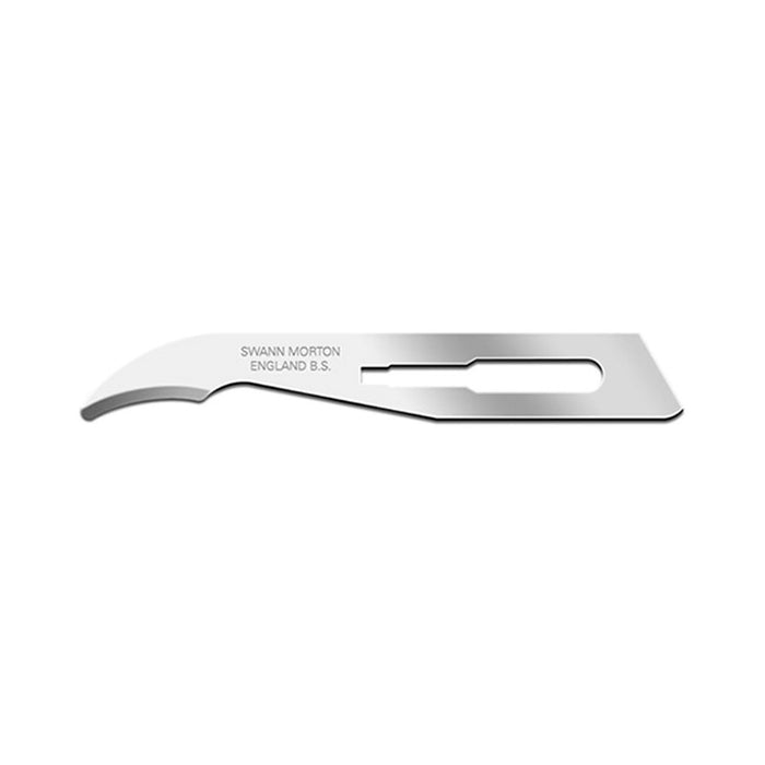 Cincinnati Surgical Company Stitch Cutter, Swann Morton, Stainless Steel, Fits any Size 3 Handle, Sterile, 100/bx (Drop Ship Only)