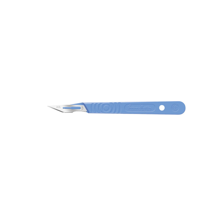 Cincinnati Surgical Company Scalpel, Swann Morton, Size 10a, Blue Handle, Disposable, Sterile, 10/bx (Drop Ship Only)
