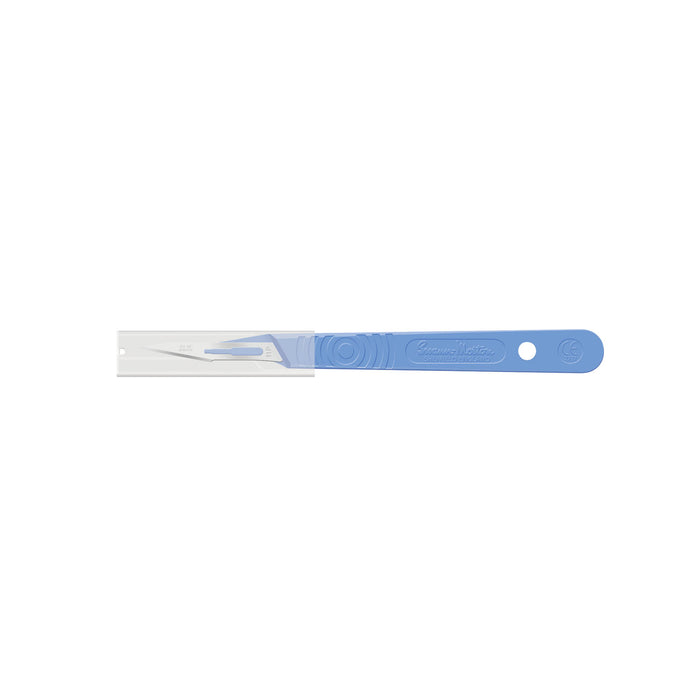 Cincinnati Surgical Company Scalpel, Swann Morton, Stainless Steel, Size 11p, Blue Handle, Disposable, Non-Sterile, Bulk, 1000/bx (Drop Ship Only)