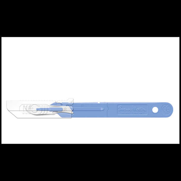 Cincinnati Surgical Company Safety Scalpel No. 20 with Retracting Guard, Bulk, Non-Sterile, 500/bx (Drop Ship Only)