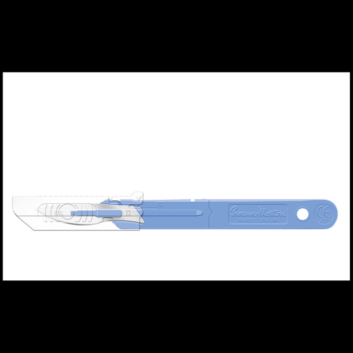 Cincinnati Surgical Company Safety Scalpel No. 23 with Retracting Guard, Bulk, Non-Sterile, 500/bx (Drop Ship Only)
