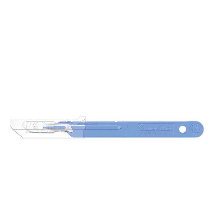 Cincinnati Surgical Company Safety Scalpel No. 10 with Retracting Guard, Sterile, 10/bx (Drop Ship Only)