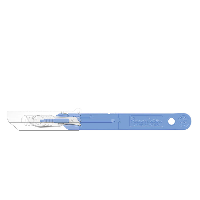 Cincinnati Surgical Company Safety Scalpel No. 20 with Retracting Guard, Sterile, 10/bx (Drop Ship Only)