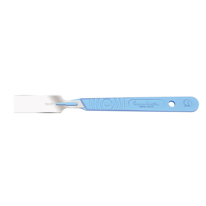 Cincinnati Surgical Company Scalpel, Swann Morton, Skin Graft, Double-Edged, Stainless Steel, Size SGD, Blue Handle, Disposable, 10/bx (Drop Ship Only)