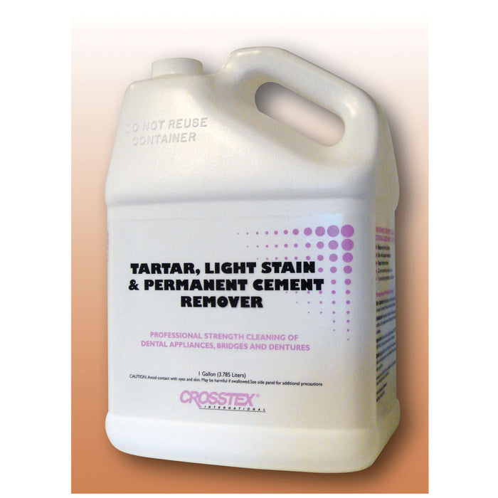 Crosstex International Remover, Gal, 4/cs (Hazmat Fees Apply, cannot ship via Air or to AK, GU, HI, MP, PR, VI)