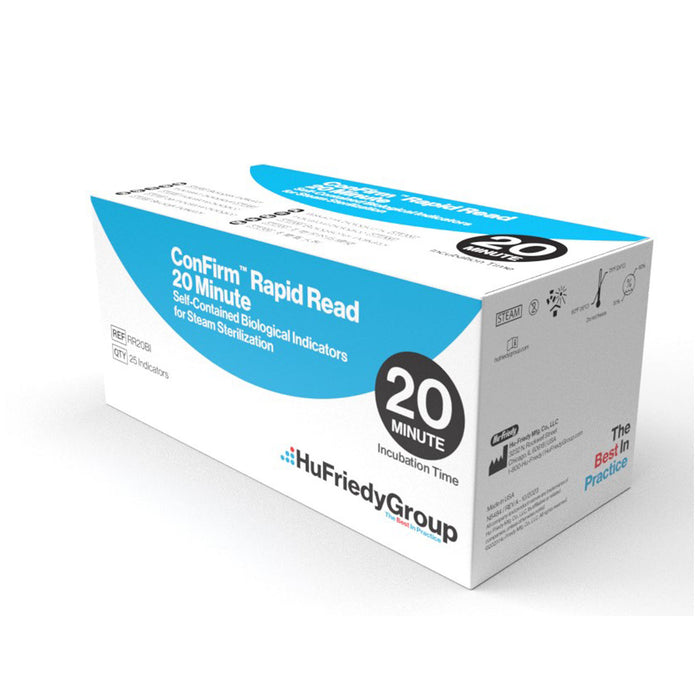 Crosstex International Steam Biological Indicators, Rapid Read 20-Minute, 25/bx