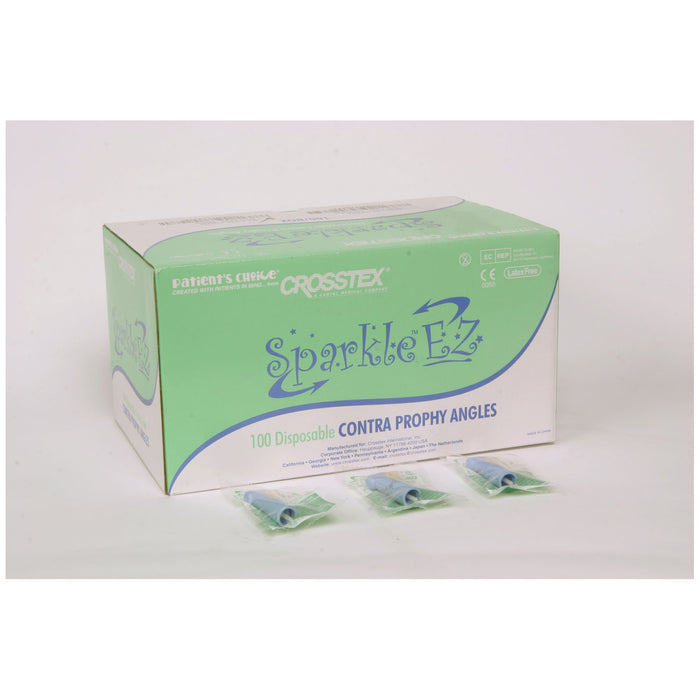 Crosstex International Prophy Angle, White Firm Cup, 100/bx