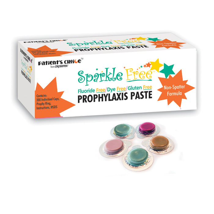 Crosstex International Prophy Paste, Coarse, White Chocolate, Individual Cups, 200/bx
