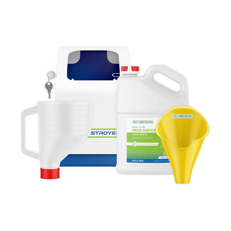 C2R GLOBAL RX DESTROYER - Rx Destroyer™ Starter Kit Includes:  RX1.0PRO (1), RXFUN (1), FUN32 (1), RX1.0PROLOCKBOX (1)