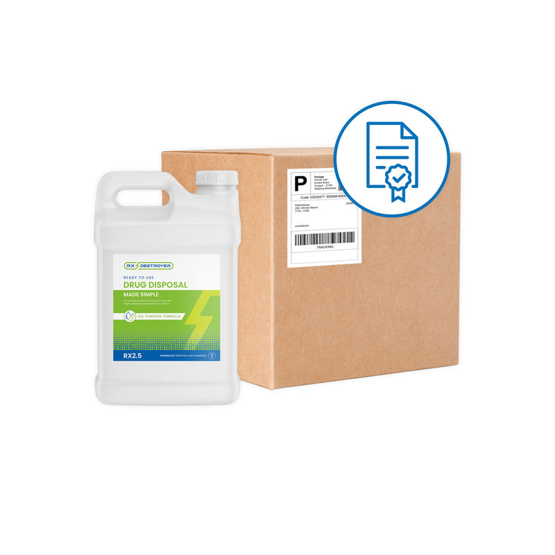C2R GLOBAL RX DESTROYER - Rx Destroyer™ All-Purpose, 2.5 Gallon Bottles, 2/cs (DROP SHIP ONLY)