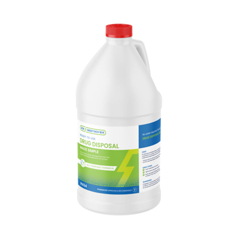 C2R GLOBAL RX DESTROYER - Rx Destroyer, 64oz Bottle, 4 btl/cs (96 cs/plt)