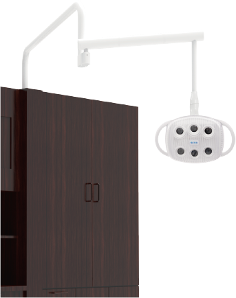 ADS Cabinet mount Amber II LED Dental Light