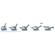 Graham Field Lumex® Clinical Care Recliner Wide With Drop Arms - DENTAMED USA