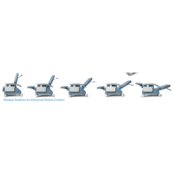 Graham Field Lumex® Clinical Care Recliner Wide With Drop Arms - DENTAMED USA