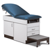 Clinton 8890 Family Practice Exam Table with Step Stool 8890 Chiropractic Tables 