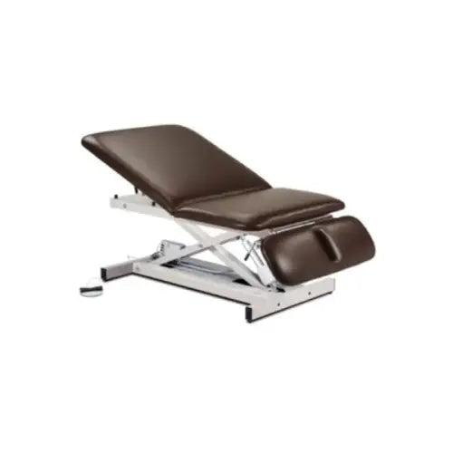 Clinton Extra Wide Bariatric Power Table with Adjustable Backrest and Drop Section 84430 Medical Equipment 