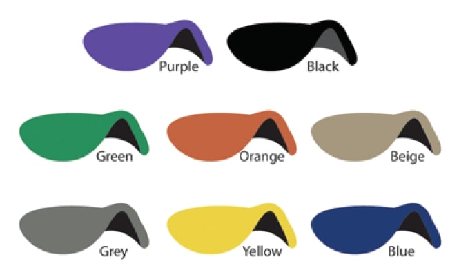 Flight FSSAD-601 model-specific upholstery color chart