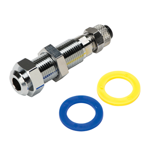 DCI 1/4" Poly Female Panel QD with Shut-off