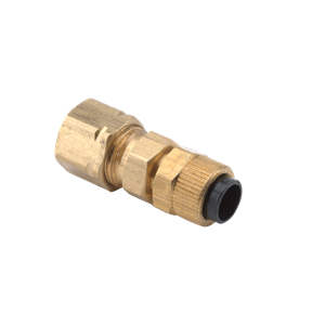 DCI 3/8" Poly x 3/8" Compression Tube Union