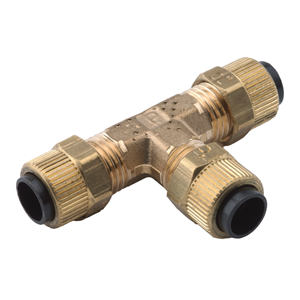 DCI 1/4" x 3/8" x 3/8" Poly Tee