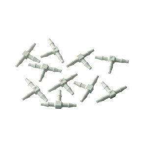 DCI 1/16" Plastic Barb Tee, Pack of 10