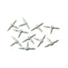 DCI 1/16" Plastic Barb Tee, Pack of 10