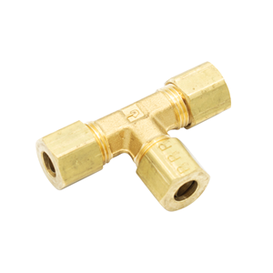 DCI 1/4" Compression Tube Union Tee