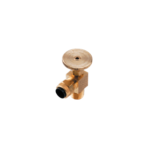 DCI 1/4" Poly x 1/4" MPT Angle Needle Valve