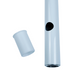 DCI 48" Light Post with P&C Bushing, White