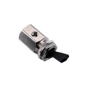 DCI Toggle On/Off Valve 2-Way Black