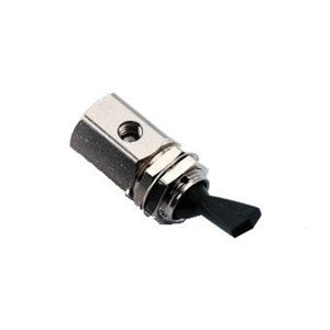DCI Momentary Toggle Valve 3-Way NO Gray