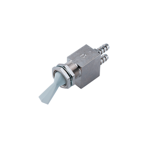 DCI Rear-Port On/Off Valve 2-Way Gray