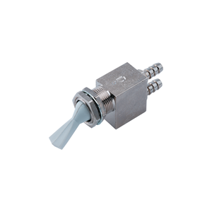 DCI Momentary Rear-Port Valve 2-Way Gray