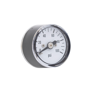 DCI Mini Round Gauge 1" 0–100 PSI