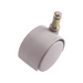 DCI Gray Hard Wheel Caster for Carpet