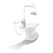 DCI Reliance Post-Mount Utilities with Cuspidor, White