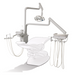 DCI Reliance Dental Unit with Cuspidor and PMU, Gray