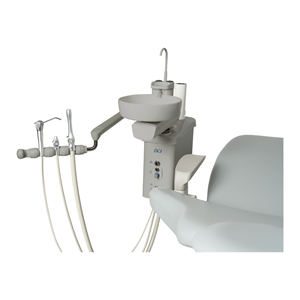DCI Reliance Post-Mount Utilities with Cuspidor, Gray