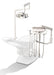 DCI Reliance Swing Mount Pole with Automatic Dental Unit