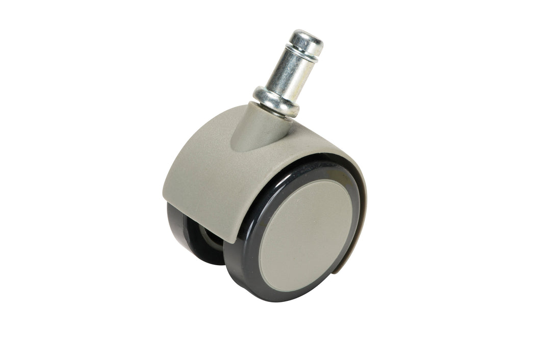 DCI Caster, Soft Wheel for Hard Floors, Gray