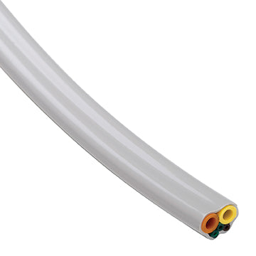 DCI Foot Control Sheath Tubing, 5 Hole, Asepsis, Gray — Per Foot
