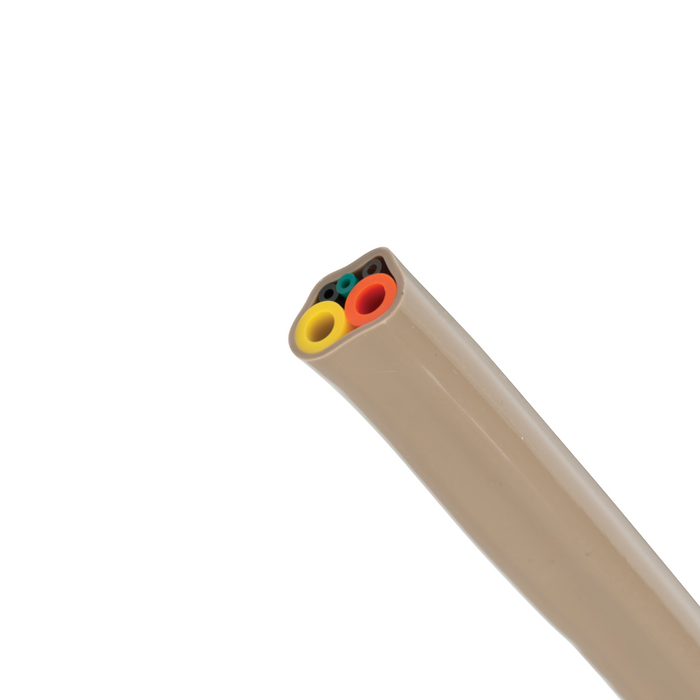 DCI Foot Control Sheath Tubing, 5 Hole, Asepsis, Dark Surf — Per Foot