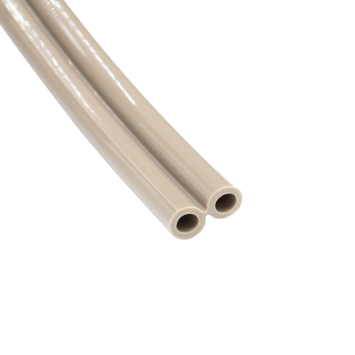DCI FC Tubing, 2 Hole, Poly Dark Surf; Box of 100ft
