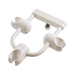 DCI Horseshoe Holder Bar w/Standard Holders, White