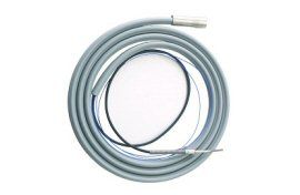 DCI Fiber Optic Tubing w/ Ground Wire, 12' Tubing, 14' Bundle, Gray