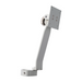 DCI Monitor Support, Vertical Post Mounted, White